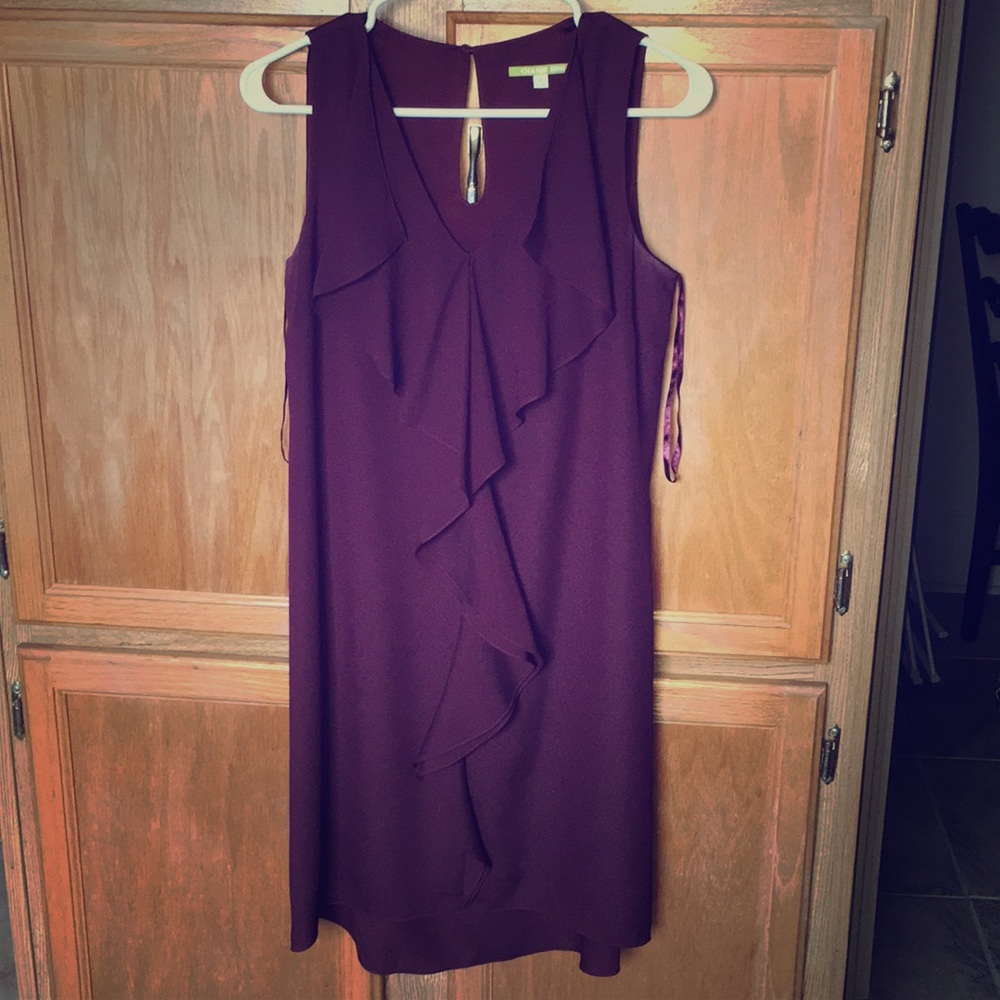 Gianni Bini wine color dress